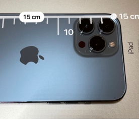 揭东苹果14维修分享如何使用iPhone14测距仪测量身高 